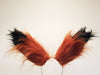 Red Brown Black Fox Ears Long fur Cosplay Animal Furry Bunny ears Rabbit Easter NALUMI