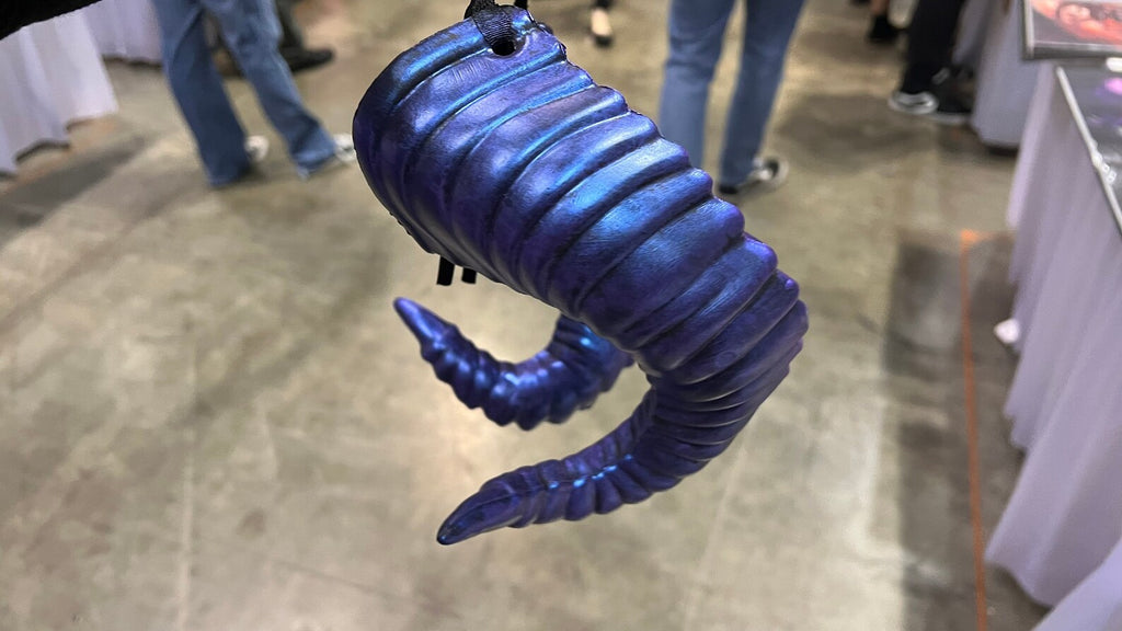 Galaxy Purple Blue Huge Horn Forest Gothic Demon Nymph Ram Horn Headdress Headband Punk Evil sheep Diablo Photography Cosplay【NALUMI】