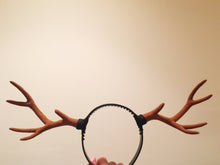 Load image into Gallery viewer, Antlers Reindeer Horn Demon Nymph Horn Headdress Christmas Wizard  Costume（Small）