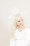 White Leaves Headpiece Adjustable Fasion Forest Modeling Design Costume 【NALUMI】