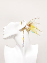 Load image into Gallery viewer, Gold Yellow Mermaid Earring Sea Shell Fairy Ears Elven Ears Earcuffs cosplay fantasy decoration Nature Fish Fin photography【NALUMI】