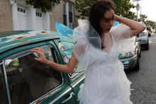 Load image into Gallery viewer, Elsa Green Blue Colorful Frozen Princess Butterfly Wing 3 Layers Cosplay Costume Big handmade Elf Halloween NALUMI