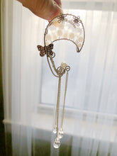 Load image into Gallery viewer, Silver White Pearl Elf Earring Wire Crystal  Fairy Ears Elven Ears Earcuffs cosplay fantasy decoration Nature photography【NALUMI】