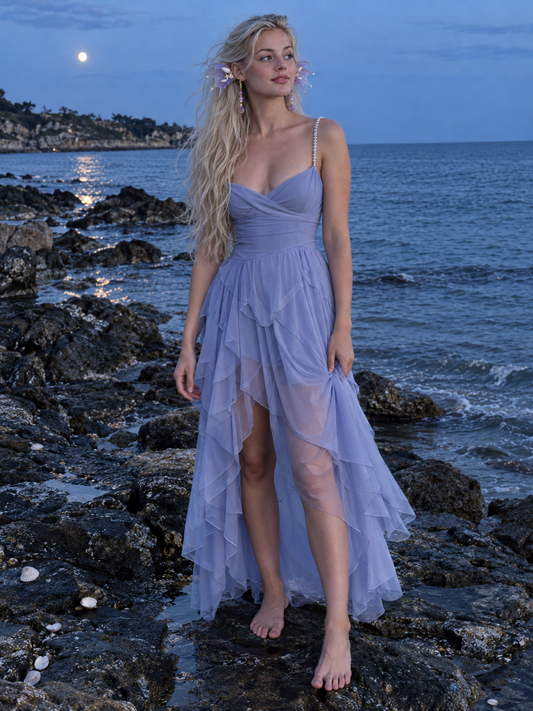 AI-generated styling photo showing how the piece looks worn
