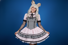 Load image into Gallery viewer, CAT EAR HEADBAND - Faux Fur Headband - Animal Headdress - Handmade Headpiece - Cat Mom Gifts - Cute Head Band huge stitching color