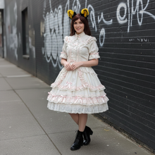 Load image into Gallery viewer, Big Cat Fox Ears Kitty Cosplay Headwear Bright Yellow Black Furry Soft Thick Fur Inside Animal Headband Costume